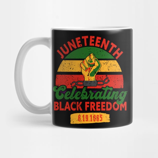 Juneteenth, Celebrating Black Freedom, 6-19-1865, Black History, Freedom by UrbanLifeApparel